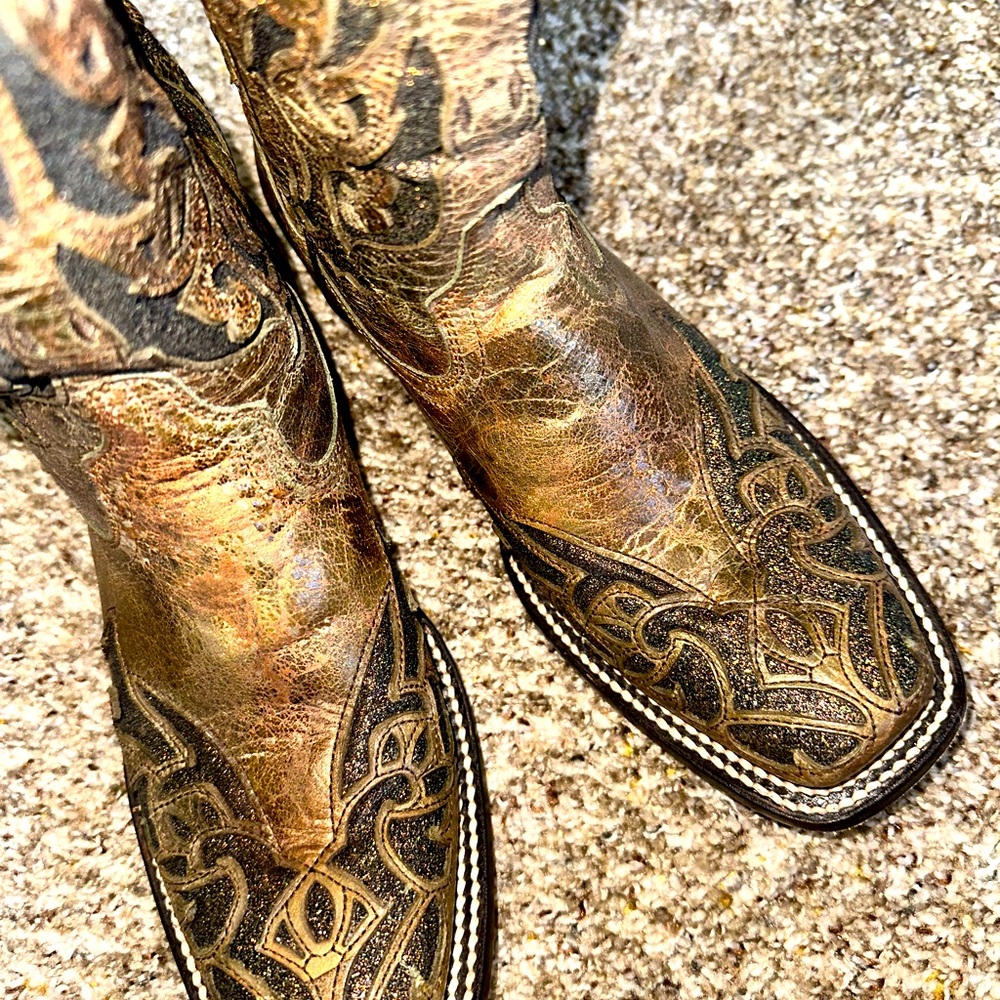 J.B. Dillon Womens cowboy boots size 6 1/2 B